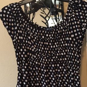 Polka dot blouse